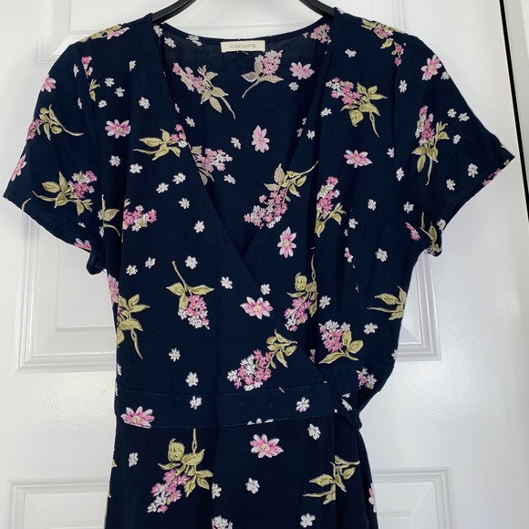 Catch Me Floral Wrap Maxi - Picture 3 of 4